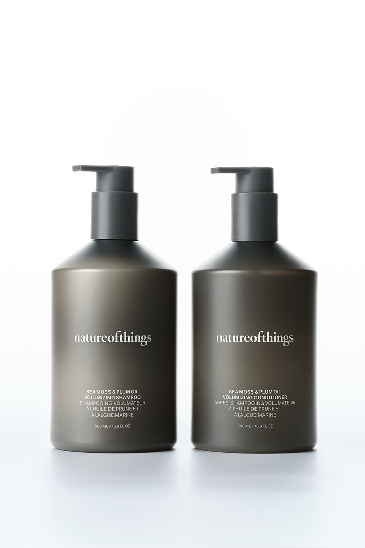 Sea Moss & Plum Oil Volumizing Hair Duo