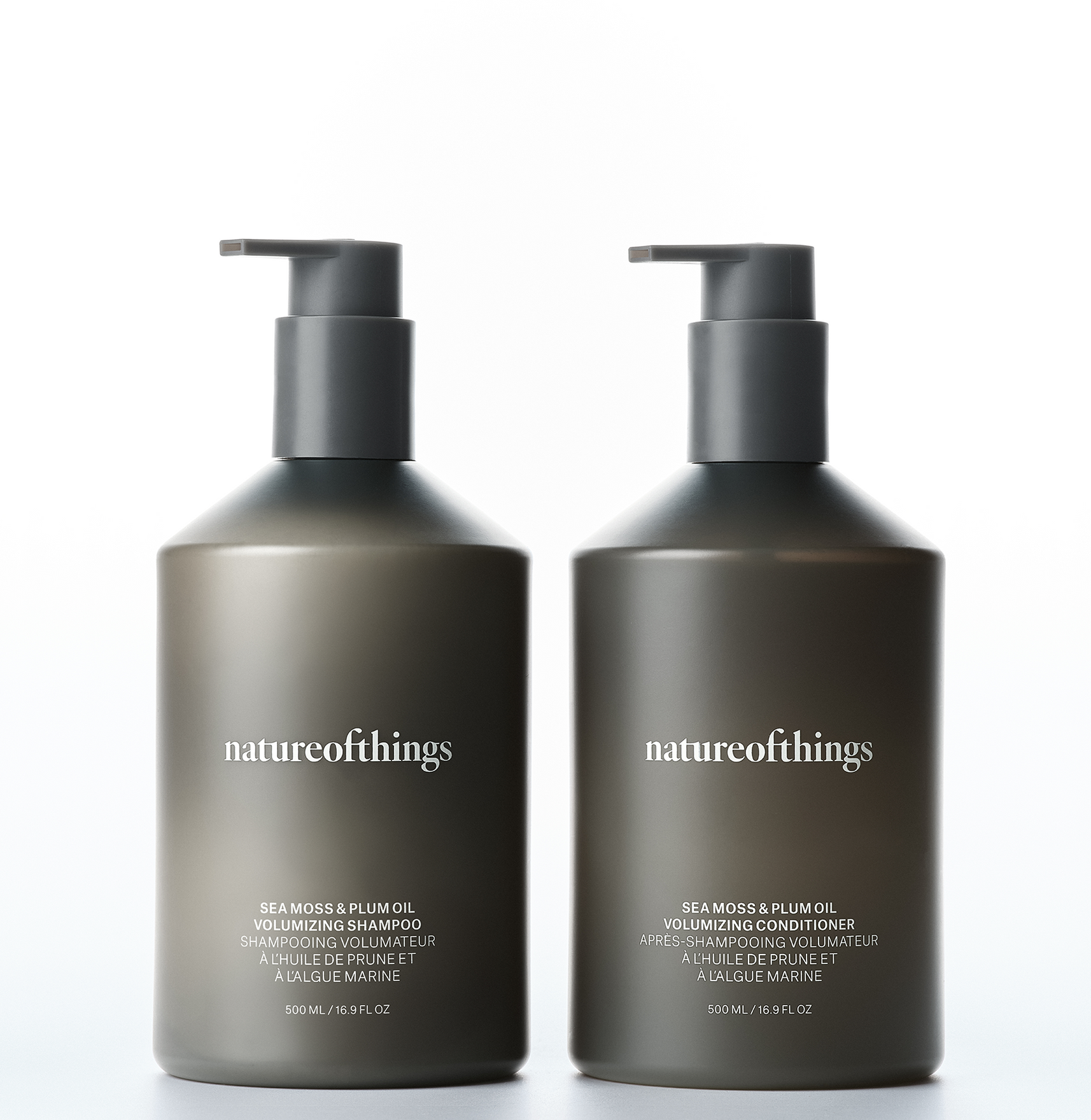 Sea Moss & Plum Oil Volumizing Hair Duo