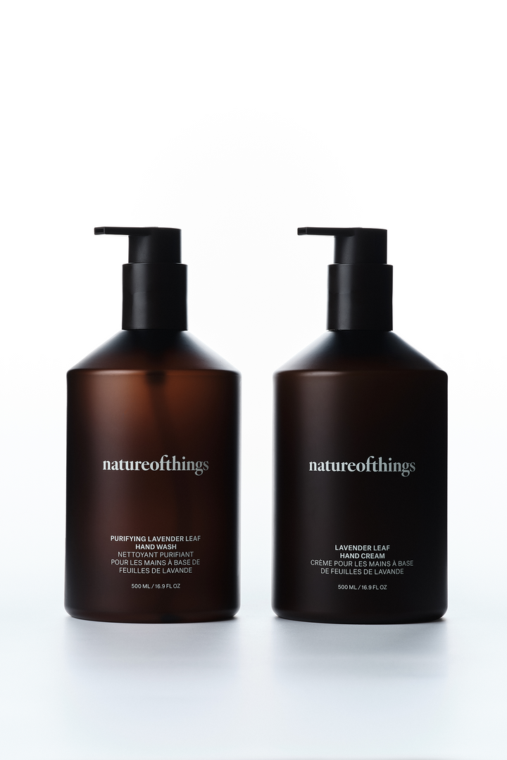 Lavender Leaf Hand Duo