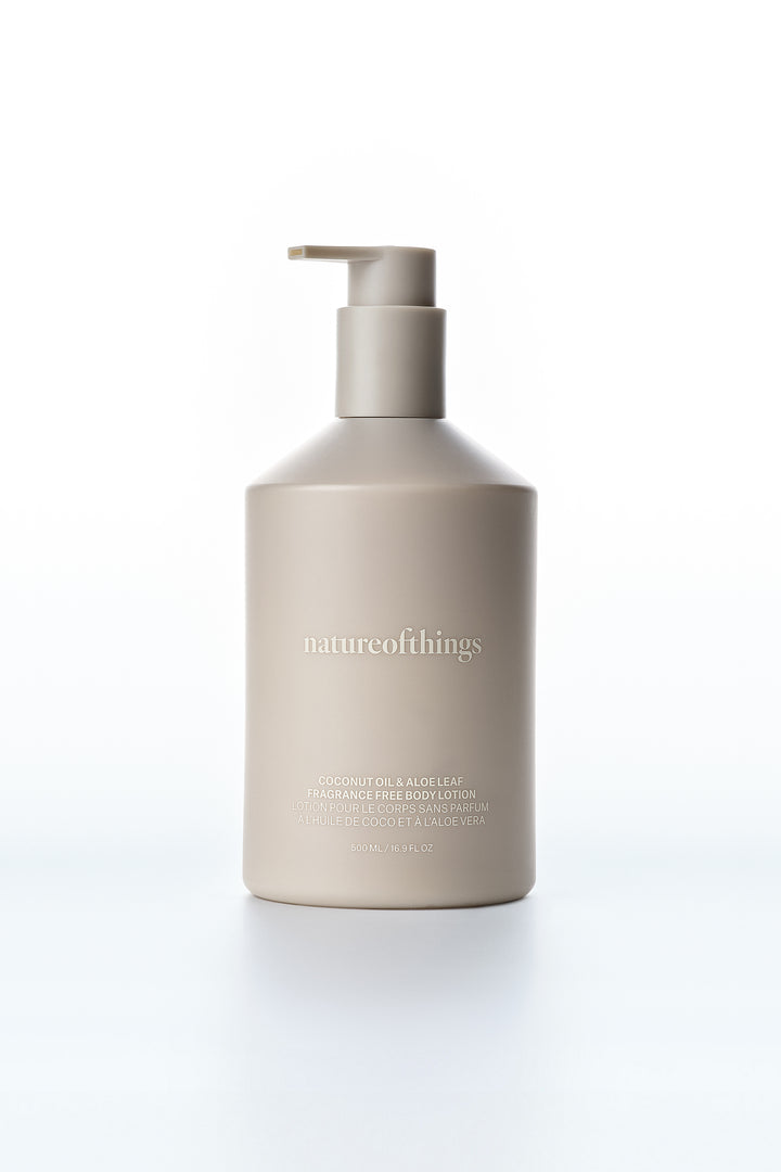 Coconut Oil & Aloe Leaf Fragrance Free Body Lotion
