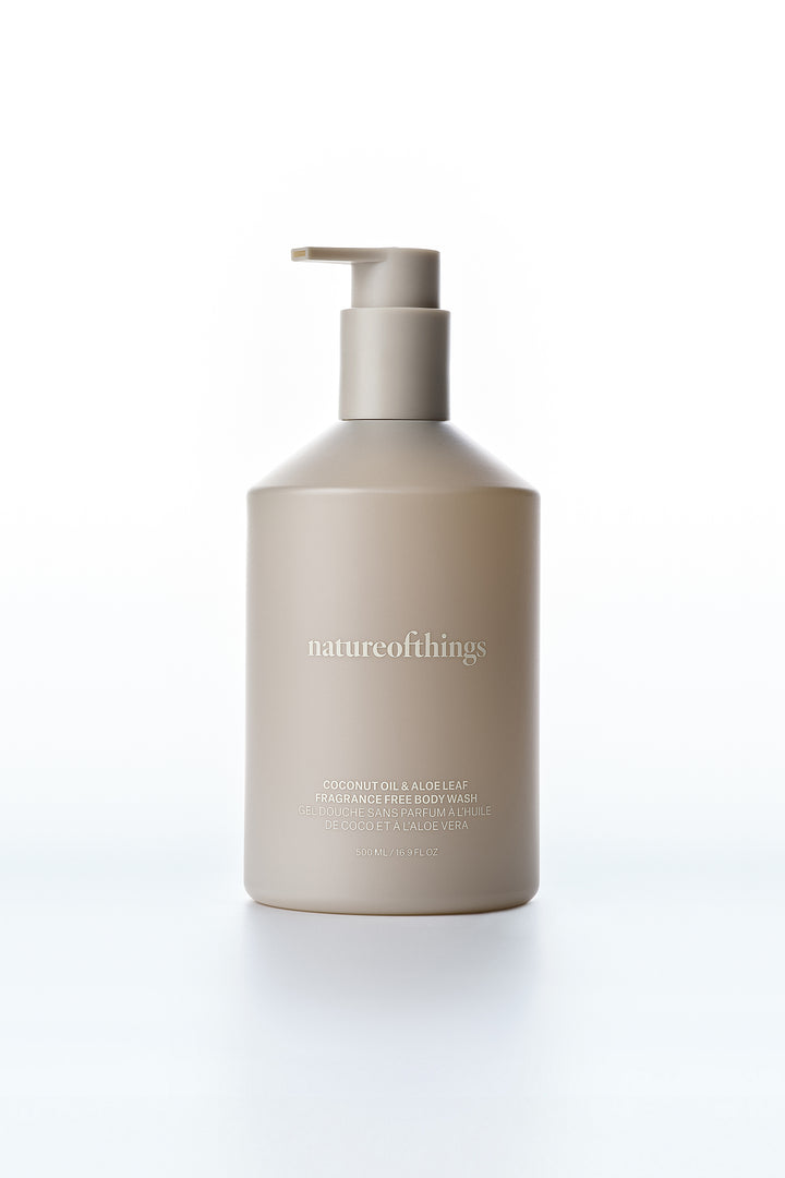 Coconut Oil & Aloe Leaf Fragrance Free Body Wash