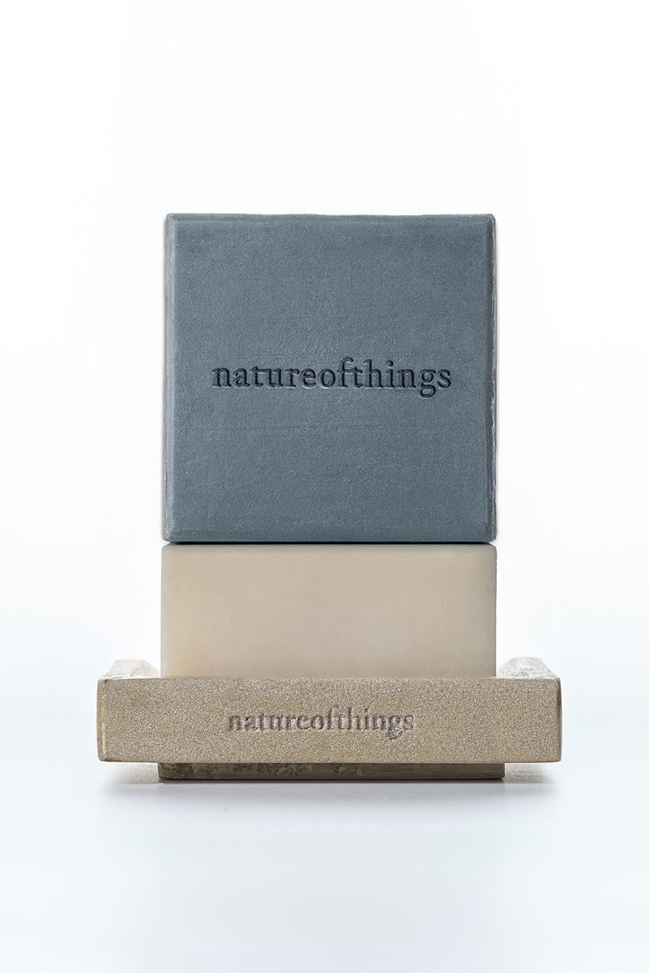 Body Bar Duo + Sandstone Soap Tray