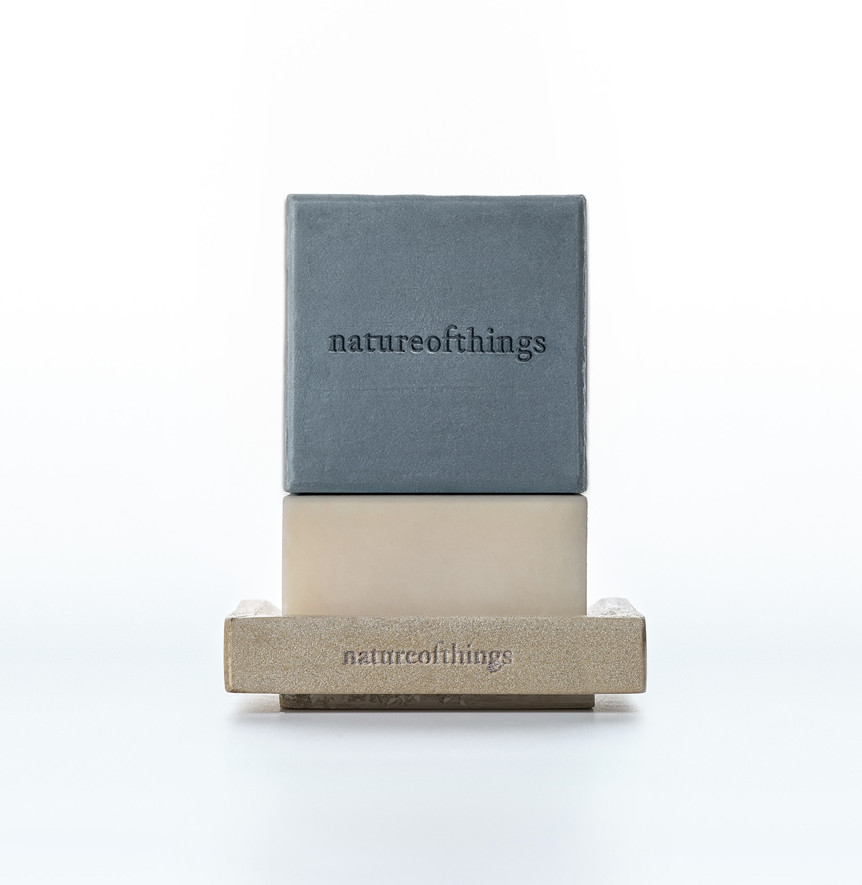 Body Bar Duo + Sandstone Soap Tray